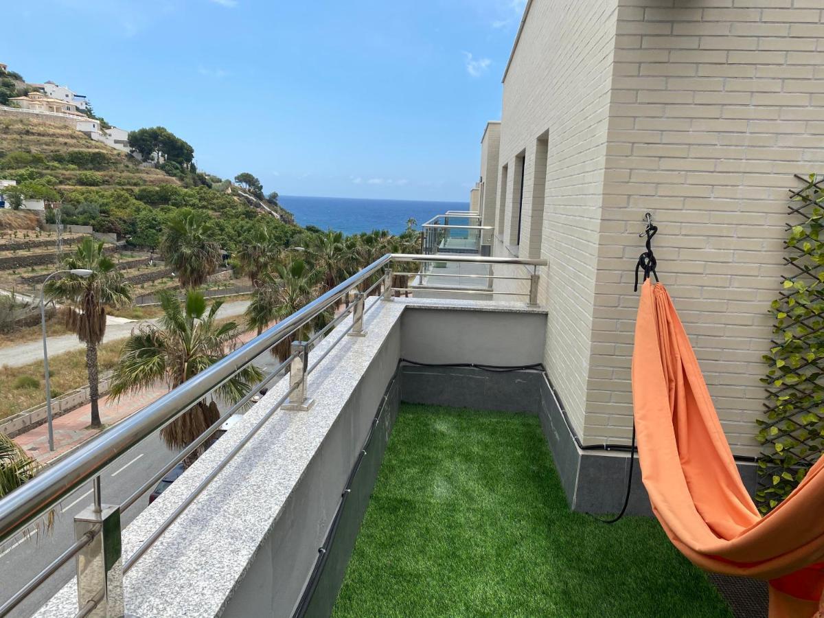 Ático de lujo 90m de terraza y jacuzzi privado en Cabria, Almuñecar Esterno foto