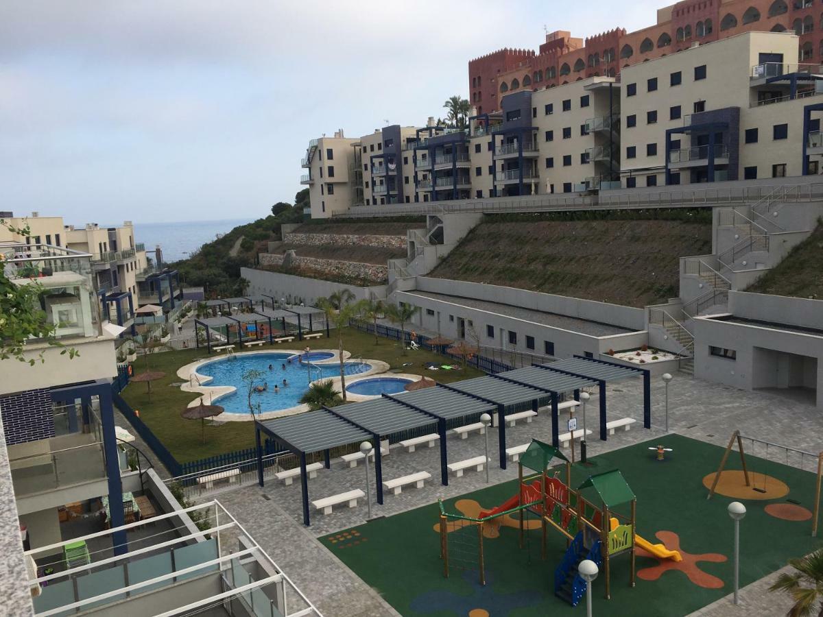 Ático de lujo 90m de terraza y jacuzzi privado en Cabria, Almuñecar Esterno foto